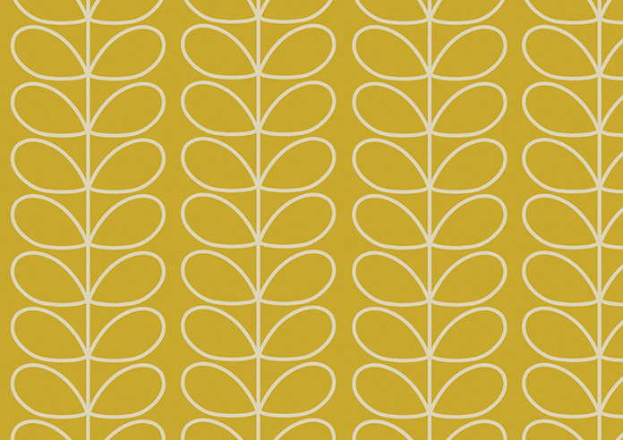 Orla Kiely Linear Stem, Sunflower - Roller Blind - Image 6